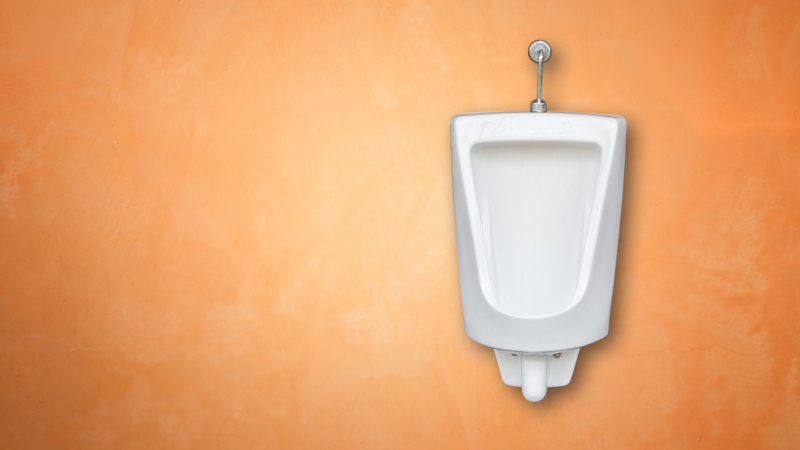 waterless urinals save money.